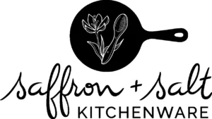 Logo for Saffron + Salt Kitchenware